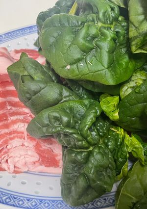 寒締めほうれん草の常夜鍋-レシピのメイン写真