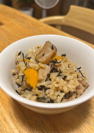 玄米消費！ツナひじき炊き込みごはん-レシピのメイン写真