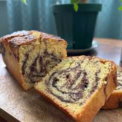 รูปของ マーブルパウンドケーキ