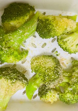レンジ蒸し器でガーリックブロッコリー-レシピのメイン写真