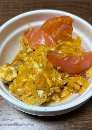 トマトと卵の中華炒め-レシピのメイン写真