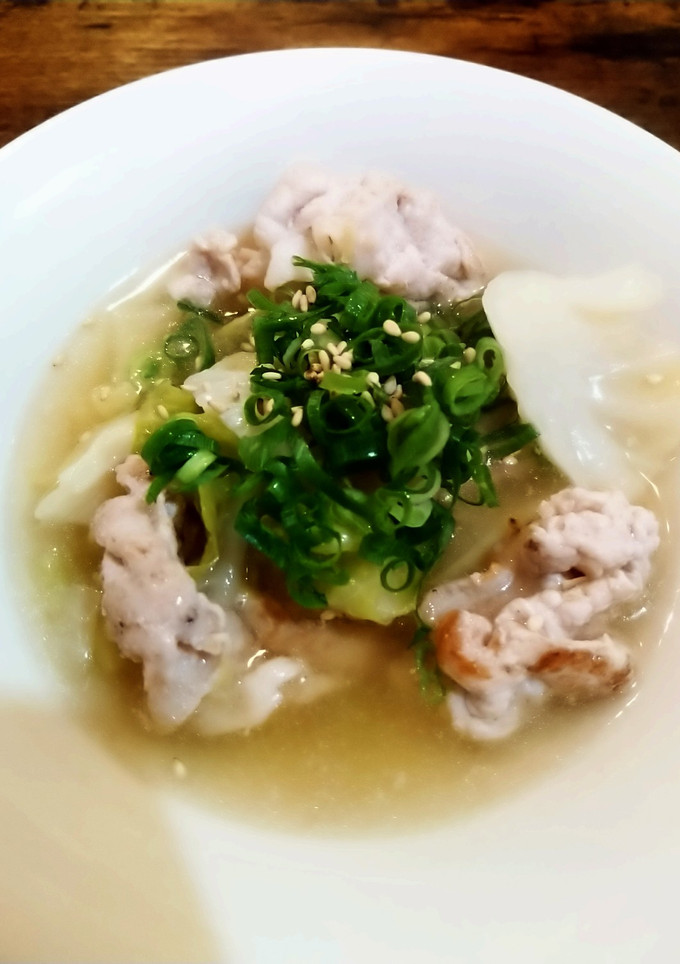 豚こまとキャベツのスープ-レシピのメイン写真