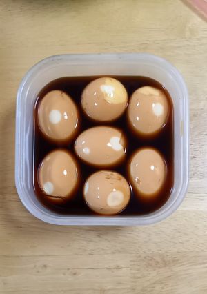 味玉、すき焼きのタレで‼️-レシピのメイン写真