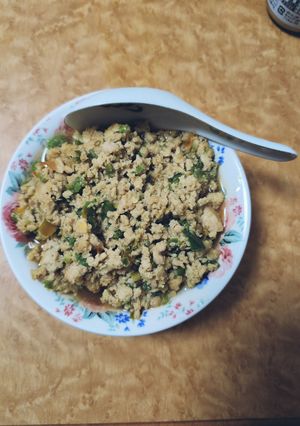 ピーマン鶏そぼろ雑穀米弁当用鶏そぼろ-レシピのメイン写真