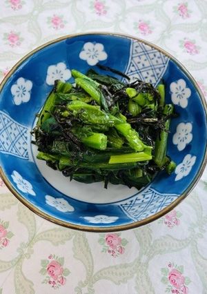 ほうれん草の海苔ナムル-レシピのメイン写真