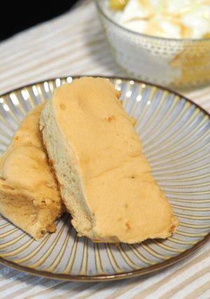 レンジで米粉蒸しパン　授乳中のおやつに-レシピのメイン写真