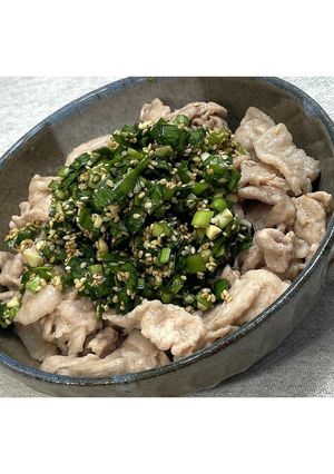 豚肉のにらポンがけ★動画あり★-レシピのメイン写真