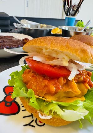 ハンバーガー(備忘録-レシピのメイン写真
