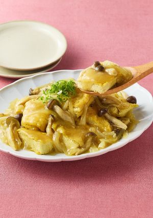 厚揚げのカレーあんかけ-レシピのメイン写真