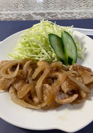 玉ねぎでかさまし生姜焼き✨-レシピのメイン写真