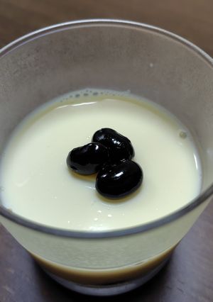 黒豆の豆乳ゼリー-レシピのメイン写真