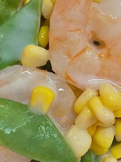 モロッコインゲン海老コーンサラダ-レシピのメイン写真