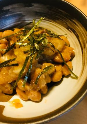 毎日の納豆● おろし玉ねぎソース-レシピのメイン写真
