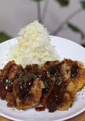 ✨簡単✨豚こま切れとチーズの焼きフライ-レシピのメイン写真