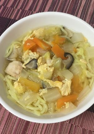 【保育園給食】酸辣湯麺-レシピのメイン写真