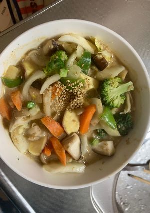 お一人様味噌田楽味根菜たっぷり野菜炒め-レシピのメイン写真