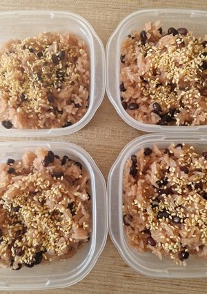 インスタントポットでお赤飯-レシピのメイン写真