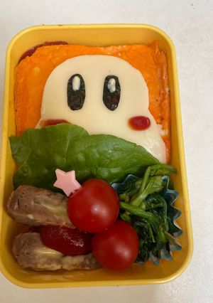 ワドルディ　キャラ弁　簡単-レシピのメイン写真