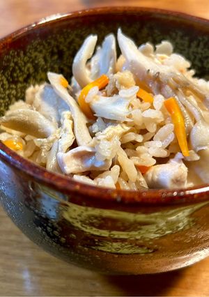 舞茸の炊き込みご飯♪-レシピのメイン写真