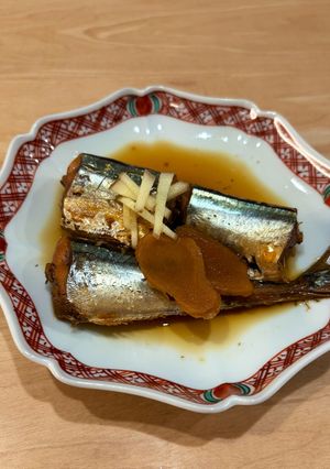 秋刀魚の煮付け⭐︎骨ごと食べられる⭐︎砂糖無しも可-レシピのメイン写真