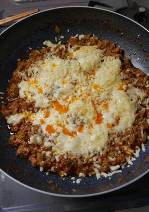 不器用挽肉丼の具-レシピのメイン写真