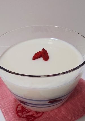 カロリーオフ！♬ヘルシーヨーグルト杏仁豆腐♬-レシピのメイン写真
