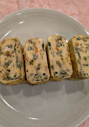 じゃこと青菜の卵焼き-レシピのメイン写真