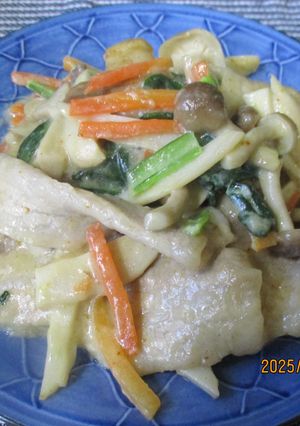 エリンギとしめじ 豚バラ肉の炒め煮😋-レシピのメイン写真