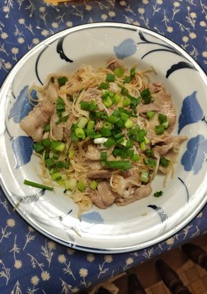 簡単✨豚肉そうめんチャンプルー-レシピのメイン写真