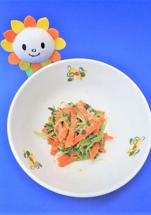 豆苗とえのきとにんじんのナムル-レシピのメイン写真