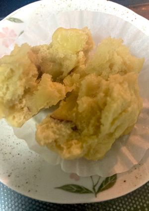 簡単レンジ　豆腐とHMさつまいも蒸しパン-レシピのメイン写真
