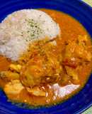 我が家のヨーグルトトマトチキンカレー♪