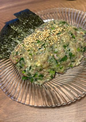 鯵の塩レモンなめろう-レシピのメイン写真