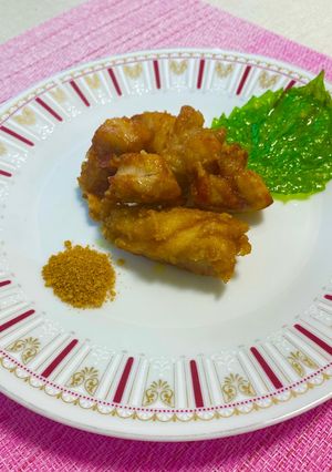 カレー味の唐揚げと大葉🌟-レシピのメイン写真