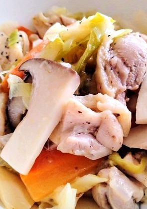 【減塩レシピ】鶏とエリンギの塩レモン炒め-レシピのメイン写真