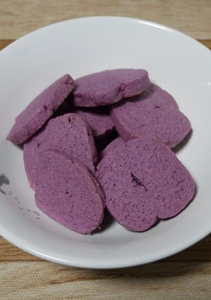 不器用紫芋クッキー-レシピのメイン写真
