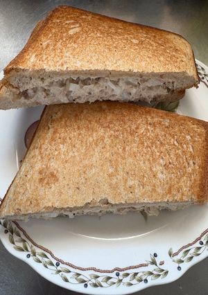 ツナと玉ねぎのホットサンド-レシピのメイン写真