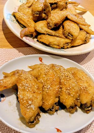 カリッとジューシー！名古屋風手羽先の甘辛唐揚げ-レシピのメイン写真