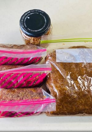 古漬けらっきょうの調味料-レシピのメイン写真