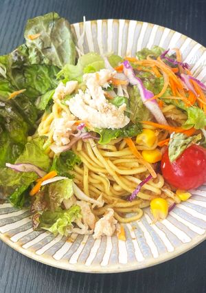 ラーメンサラダ by あみ印食品工業(株) 【クックパッド】 簡単 ラーメンサラダ by あみ印食品工業(株) 【クックパッド】 簡単