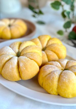 かぼちゃパン 冷凍かぼちゃ使用-レシピのメイン写真