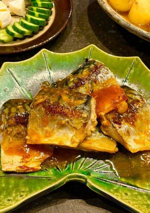 崩れない✿自家製麹でツヤっと優しい青魚照り焼き-レシピのメイン写真