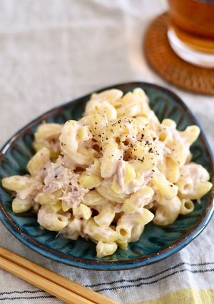 10分で完成！ツナタクマカロニサラダ-レシピのメイン写真