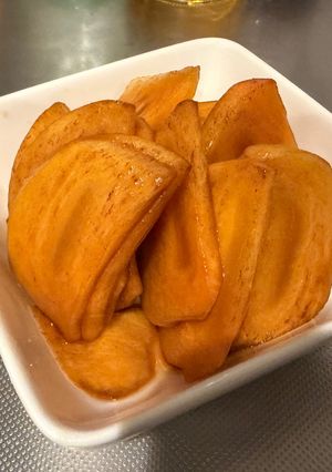 柿の簡単漬け-レシピのメイン写真