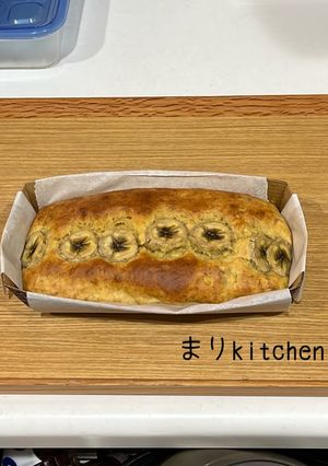 簡単ヘルシー⭐︎バナナパウンドケーキ-レシピのメイン写真