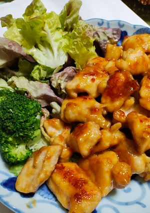鶏むね肉の味噌マヨ和え-レシピのメイン写真