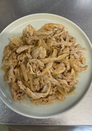 やわらかい豚こま生姜焼き-レシピのメイン写真