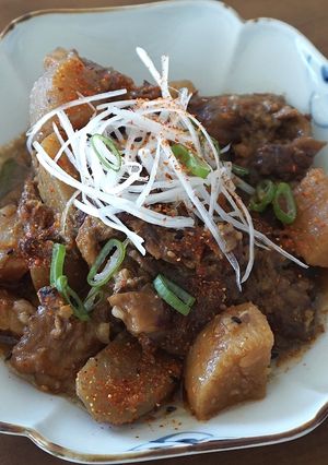 圧力鍋で時短＆とろとろ！名古屋名物どて煮-レシピのメイン写真
