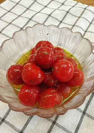 ミニトマトのハニーマリネ-レシピのメイン写真