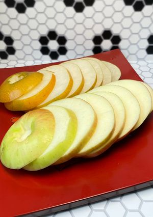りんご　スターカット-レシピのメイン写真